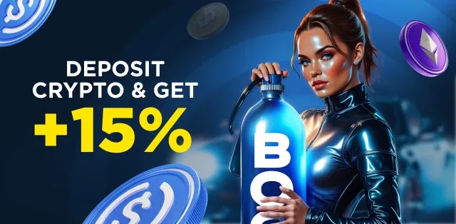 Deposit crypto 15 percent fairspin